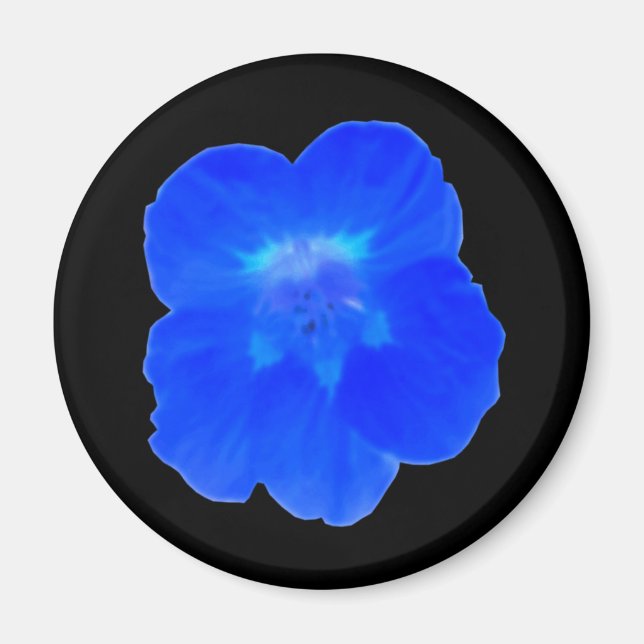 Íman Magnet Azul Nasturtium (Frente)