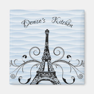 Íman Magnet Azul Torre Eiffel