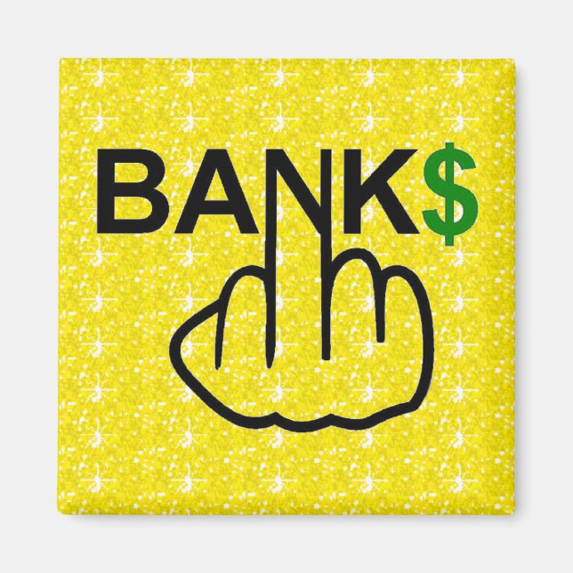 Íman Magnet Banks Corrupt (Frente)