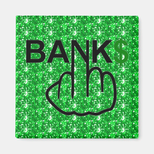 Íman Magnet Banks Corrupt (Frente)