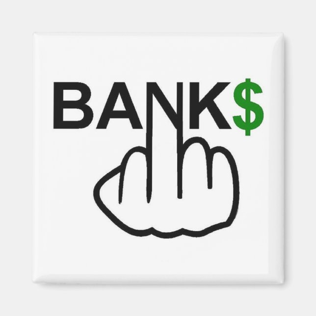 Íman Magnet Banks Corrupt (Frente)