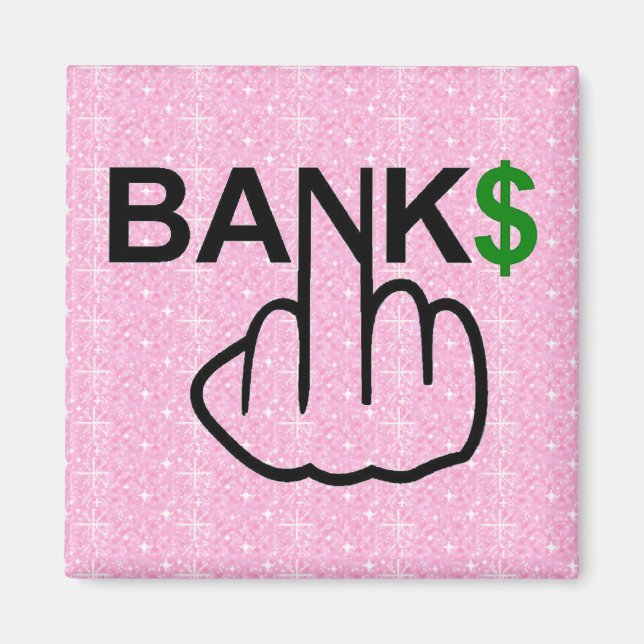Íman Magnet Banks Corrupt (Frente)