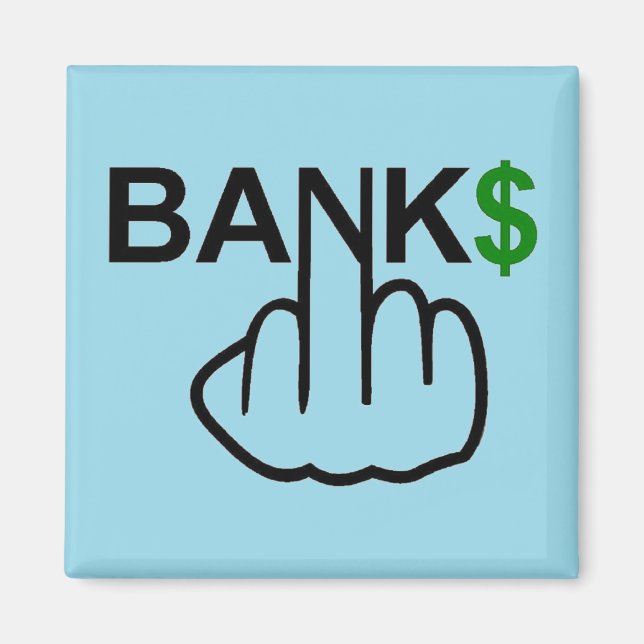 Íman Magnet Banks Corrupt (Frente)
