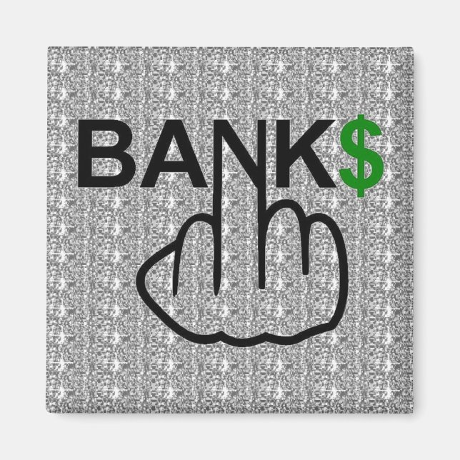 Íman Magnet Banks Corrupt (Frente)