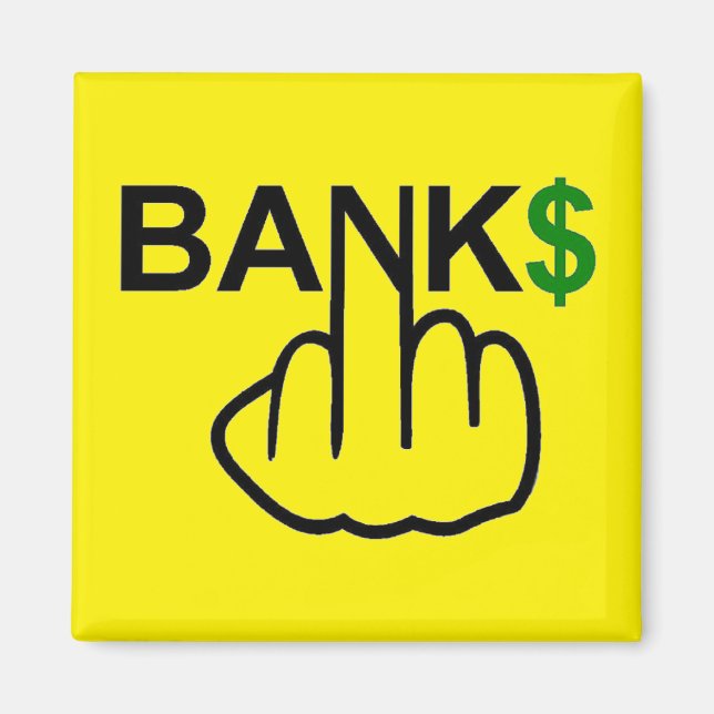 Íman Magnet Banks Corrupt (Frente)