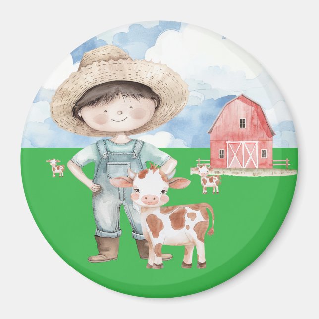 Íman Magnet Bauernhofjunge (Frente)