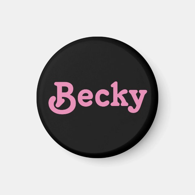 Íman Magnet Becky (Frente)