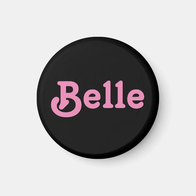 Íman Magnet Belle (Frente)