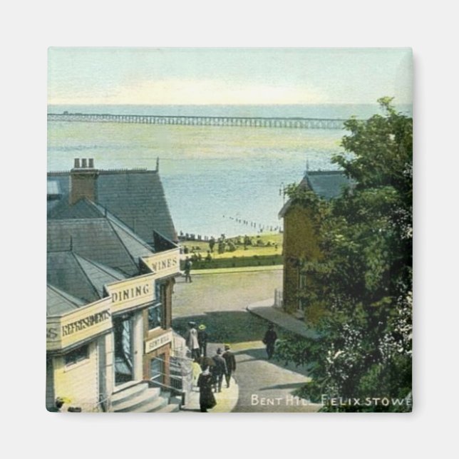 Íman Magnet - Bent Hill, Felixstowe (Frente)