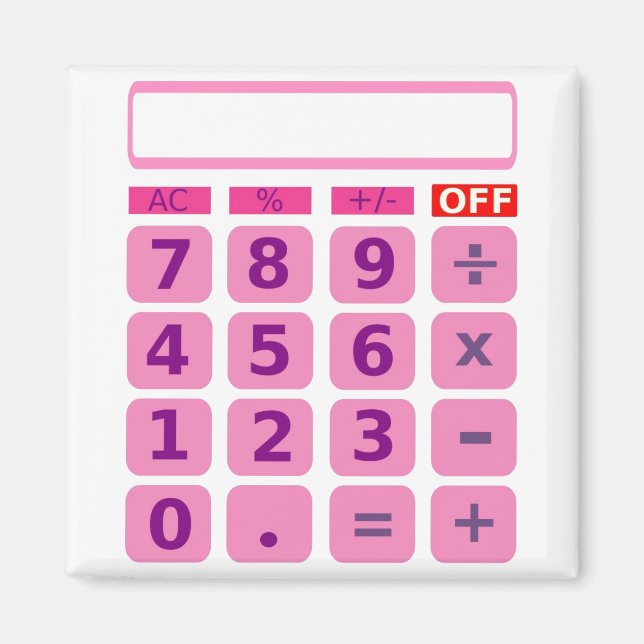 Íman Magnet Calculadora (Frente)