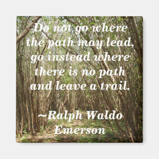 Íman Magnet: Caminho da árvore com inspiração... - Pers