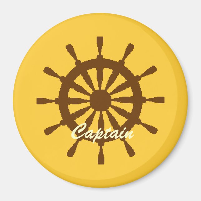 Íman Magnet - Capitão na Mão (Frente)