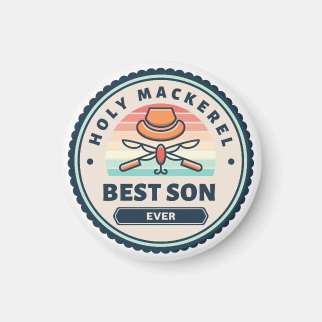 Íman Magnet - Carapau! Melhor Filho Nunca (Frente)