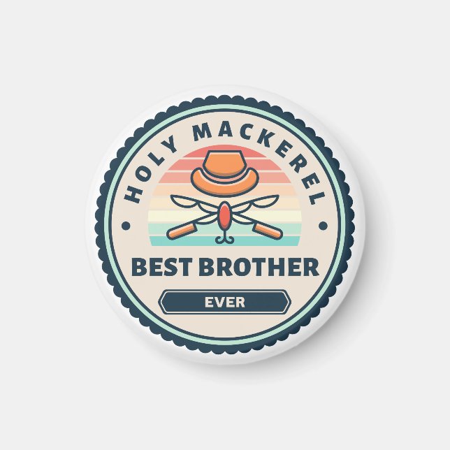 Íman Magnet - Carapau! Melhor Irmão Nunca (Frente)