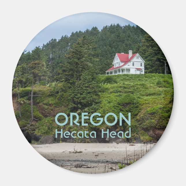 Íman Magnet: Casa Na Cabeça De Hecata (Redonda) (Frente)