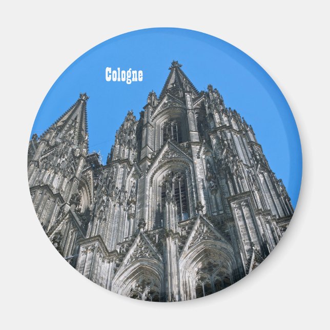 Íman Magnet Catedral de Colônia (Frente)