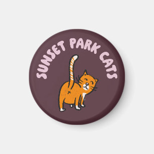 Íman Magnet: Cats Sunset Park (Lil Pete)