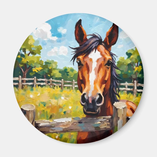 Íman Magnet Cavalo (Frente)