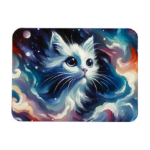 Magnet Celestial de Sonhos de Gato