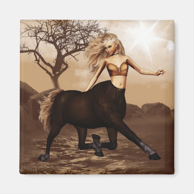 Íman Magnet Centaur fêmea (Frente)