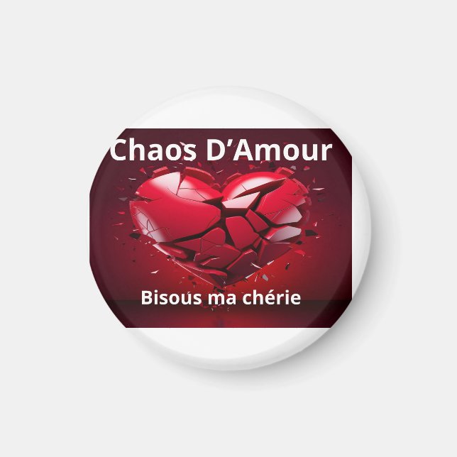 Íman magnet Chaos D'Amour (Frente)