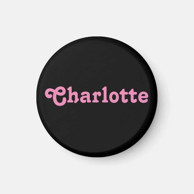Íman Magnet Charlotte (Frente)