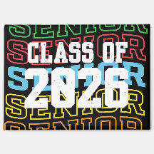 Magnet "Classe de Mais velho De 2026" Divertido e