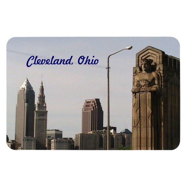 Íman Magnet Clássico Cleveland Premium Flexi (Horizontal)