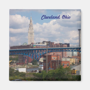 Íman Magnet Clássico de Vista Cleveland