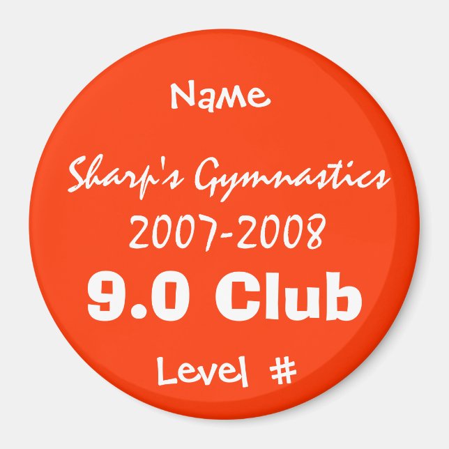 Íman Magnet Clube 9.0 (Frente)