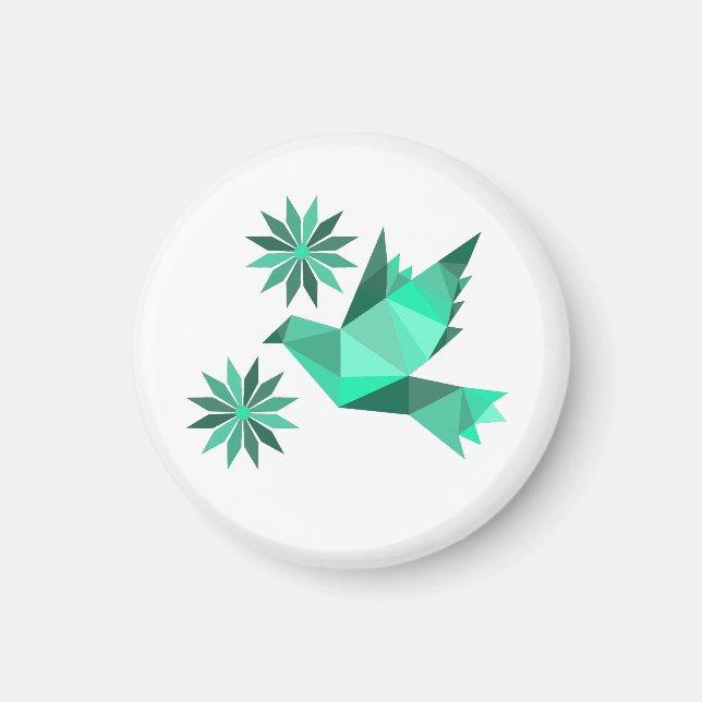 ÍMAN MAGNET COM AVES (Frente)