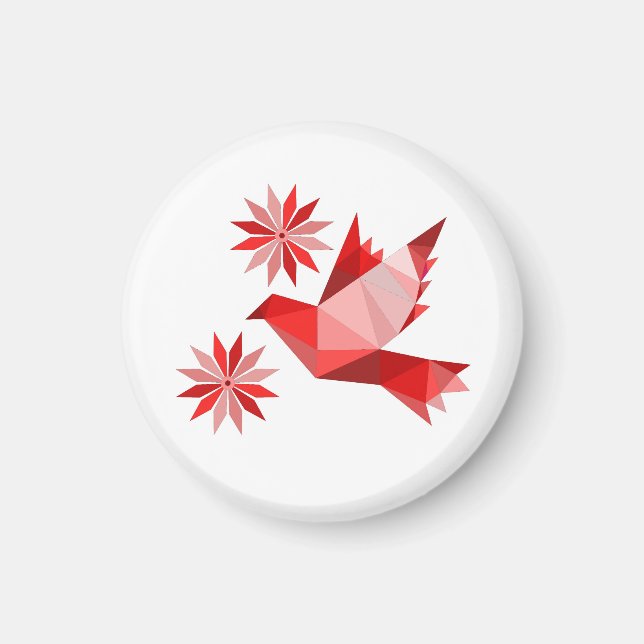ÍMAN MAGNET COM AVES (Frente)