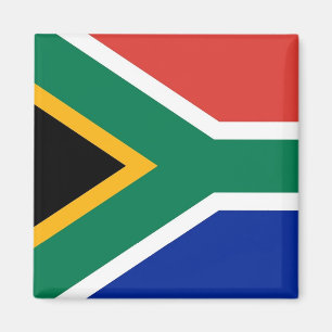 Íman Magnet com bandeira da África do Sul