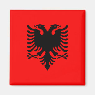 Íman Magnet com Bandeira da Albânia (Flamuri i Shqipëri