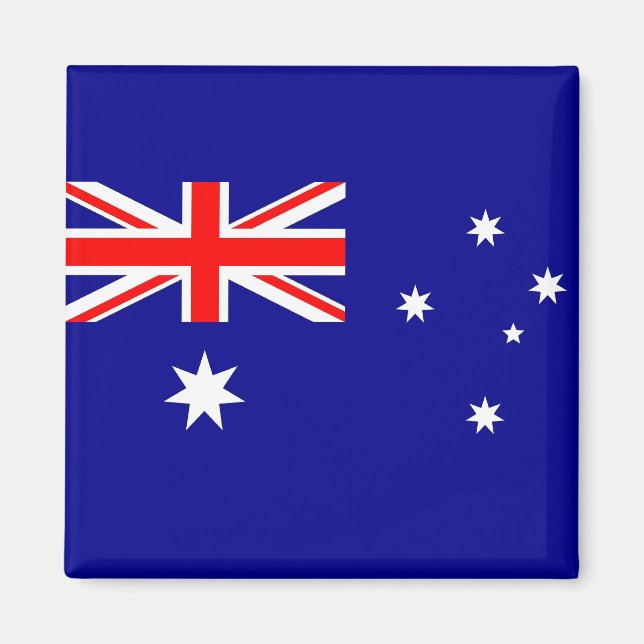 Íman Magnet com Bandeira da Austrália (Frente)