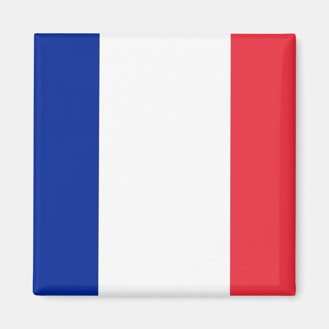 Íman Magnet com bandeira da França (Frente)