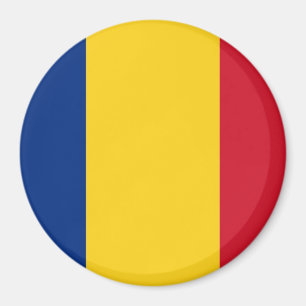 Íman Magnet com Bandeira da Romênia