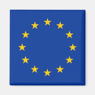Íman Magnet com bandeira da União Europeia