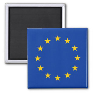 Íman Magnet com bandeira da União Europeia