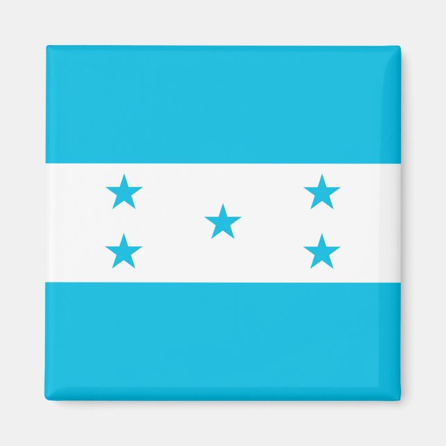 Íman Magnet com Bandeira de Honduras (Frente)