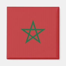 Íman Magnet com Bandeira de Marrocos