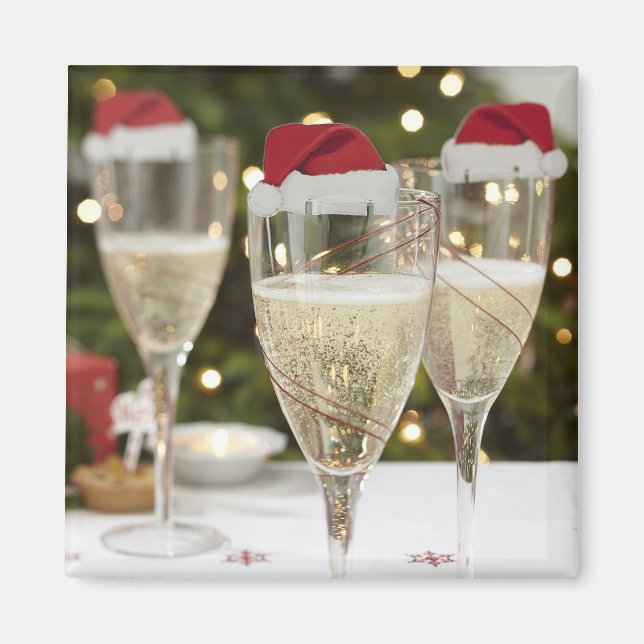 ÍMAN MAGNET COM **COCKTAILS DE NATAL** (Frente)