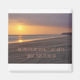 Íman Magnet com conselhos para usar o mar para fazer a 