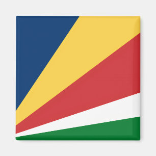 Íman Magnet com Design de cores das Seychelles