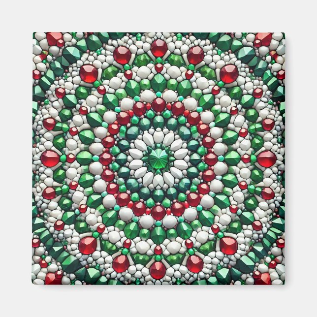 Íman Magnet com Design de cores italianas (Frente)