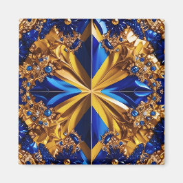 Íman Magnet com Design de Suecia de cores de