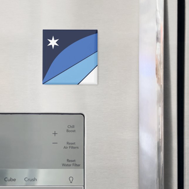 Íman Magnet com Flag de Columbia, Carolina do Sul (In Situ (Fridge))