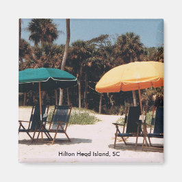 Íman Magnet com Foto da Ilha Hilton Head