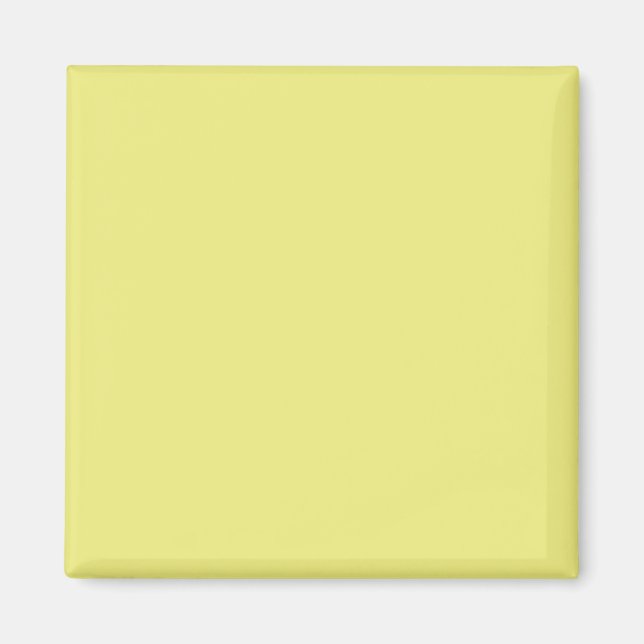 Íman Magnet com fundo amarelo claro (Frente)