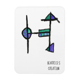 Íman Magnet com H inicial